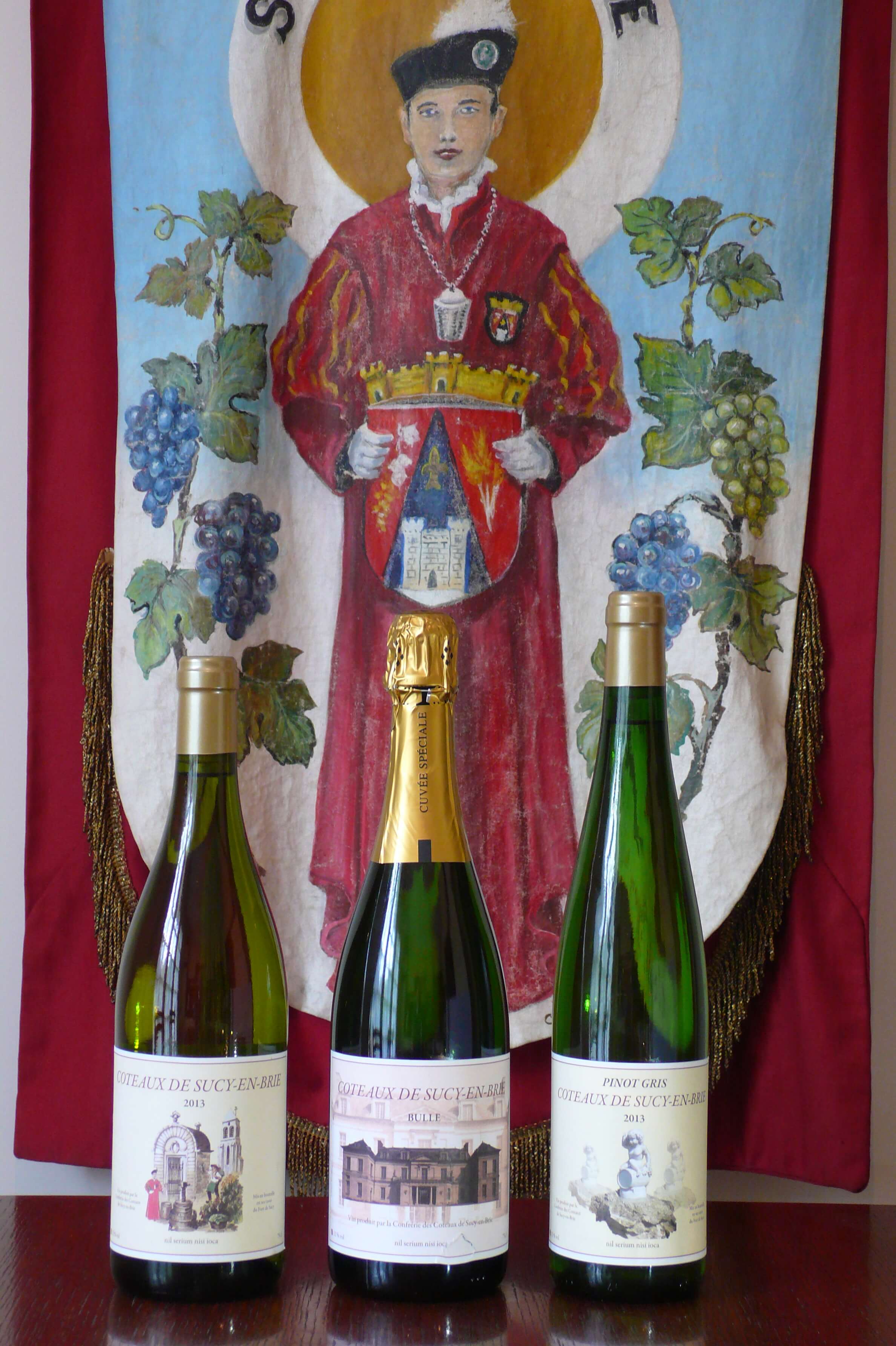 Les 3 bouteilles de vin